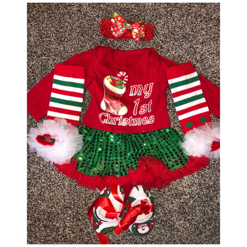 My first Christmas outfit!